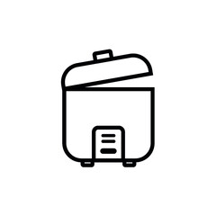 illustration of rice cooker