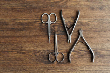 manicure and pedicure tools scissors and tweezers