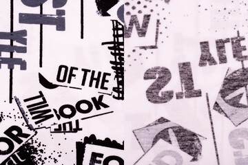 Moscow, Russia - 05/14/2020:
Fabrics, material for any sewing, catalogue version