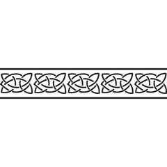 Simple Celtic Border, vector graphic design element