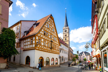 Fototapeta na wymiar Historische Altstadt, Ochsenfurt, Deutschland 