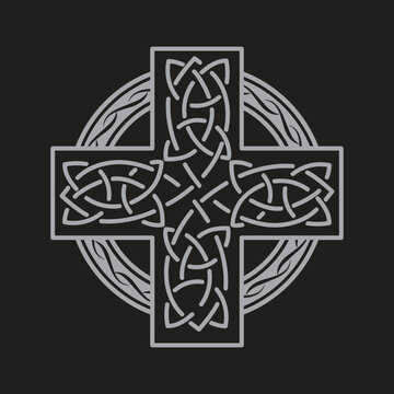 Celtic cross, vector