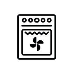 Oven vector illustration
