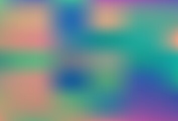 Obraz premium Dark Green vector colorful blur background.