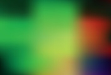Light Green, Red vector abstract blurred layout.