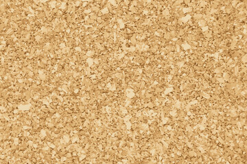 Brown yellow color of cork textured background (Vector)