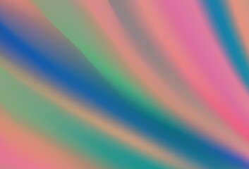 Light Red, Yellow vector abstract blurred layout.