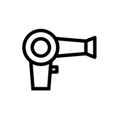 Illustration of hair dryer