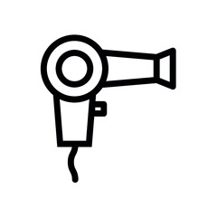 Illustration of hair dryer