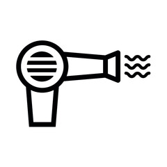 Illustration of hair dryer