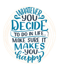 Be yourself lettering slogan. Funny quote for blog, poster and print design. Modern calligraphy text about selfcare. Vector