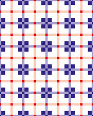 check patten Seamless fabric texture..