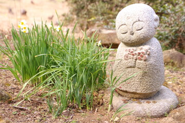 Obraz premium 梅地蔵