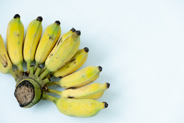 Bruch of banana ready to eat