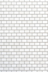 白色のタイルの壁