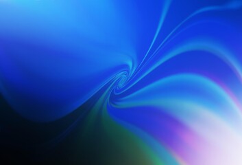 Dark BLUE vector glossy abstract background. A completely new colored illustration in blur style. New design for your business.