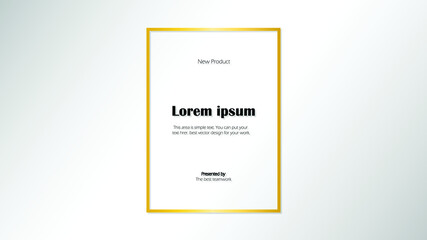 Modern abstract grey gradient background in full HD size, vector template for your design work, presentation, website or others.