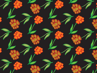 beautiful Seamless floral pattern background image ..