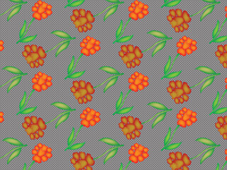 beautiful Seamless floral pattern background image ..