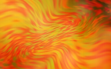 Light Orange vector blurred template. Colorful illustration in abstract style with gradient. New style design for your brand book.