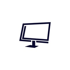 computer monitor display logo design
