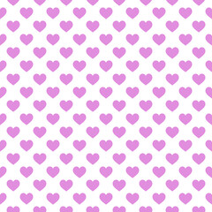 Stylish hearts seamless vector pattern. Wedding background. Romantic vector wallpaper for your design.