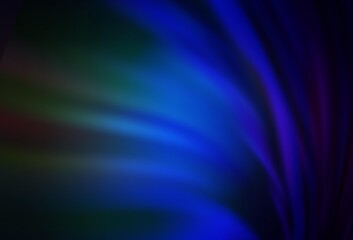 Dark Blue, Green vector abstract bright template. A completely new colored illustration in blur style. Blurred design for your web site.