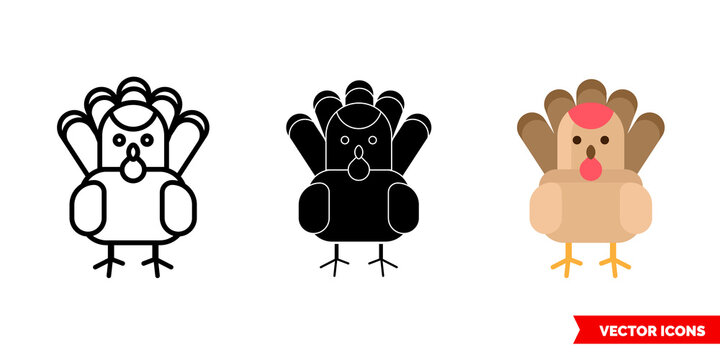 turkey symbol icons