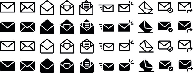 Variety of email icons