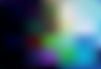 Dark Blue, Yellow vector blurred shine abstract background.