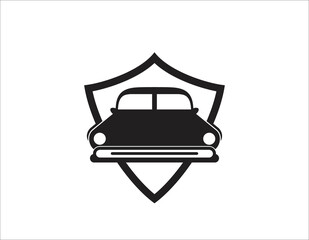 vector logo template design car
