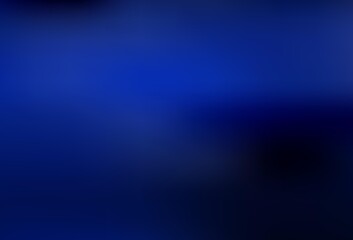 Dark BLUE vector blurred pattern.