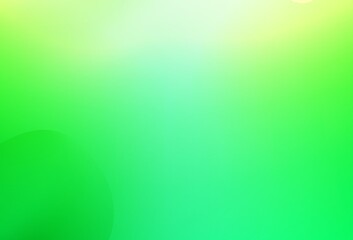 Light Green vector background with abstract circles. Modern gradient abstract illustration with bandy lines. The best blurred design for your business.