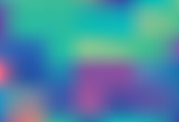 Dark Red vector blurred bright template.