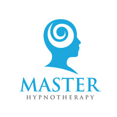 Psychology Logo. Hypnotherapy Logo Design Vector