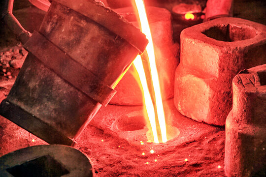 Casting, molding and foundry. As the name suggests, reusable molds can be used repeatedly. The casting process does not break down the mold during the metal solidification and cooling process. - Powered by Adobe