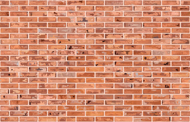 Brown brick wall seamless  background