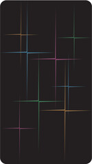 Colorful abstract lines paint background