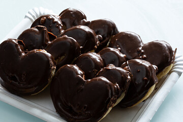 Palmeras de chocolate.