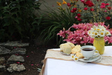 Tea in the garden