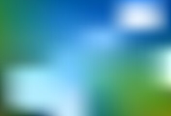 Light Blue, Green vector background with wry lines.