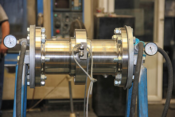 Hydrostatic test control of the coupling for pipeline ( check valve ). A coupling is a device used...