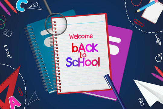welcome back to school promotion. get your supplies.