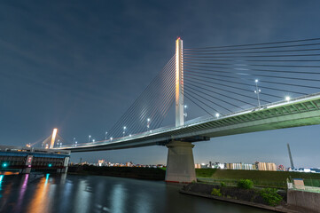 Bridge at night view