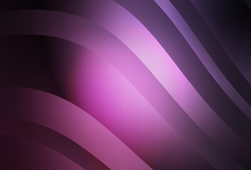 Dark Pink vector pattern with lines.