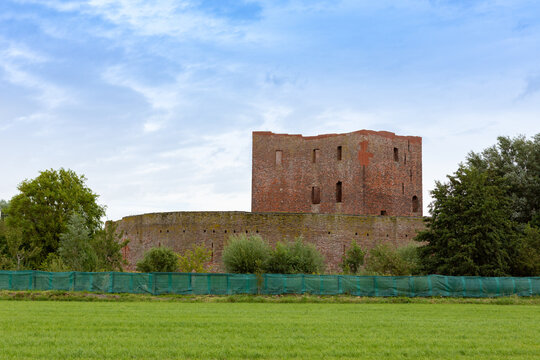 The ruin castle Teylingen in Sassenheim in the Netherlands
