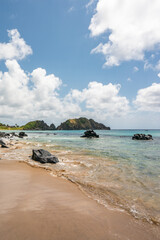 Beautiful view at Cachorro Beach, Fernando de Noronha Marine National Park , a Unesco World Heritage site, Pernambuco, Brazil