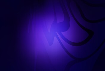 Dark Purple vector abstract layout.