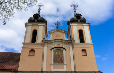 Catholic church of the Holy Cross (bonifratra church) in Vilnius.