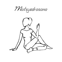 Vector illustration with indoor online physical exercises.